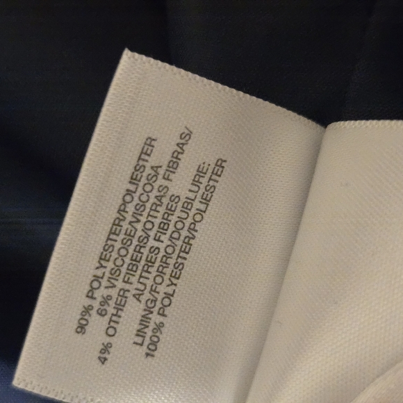 Nine West Metallic Nightsky Fringe Open Peplum Blazer NWT size 24W - Picture 11 of 15